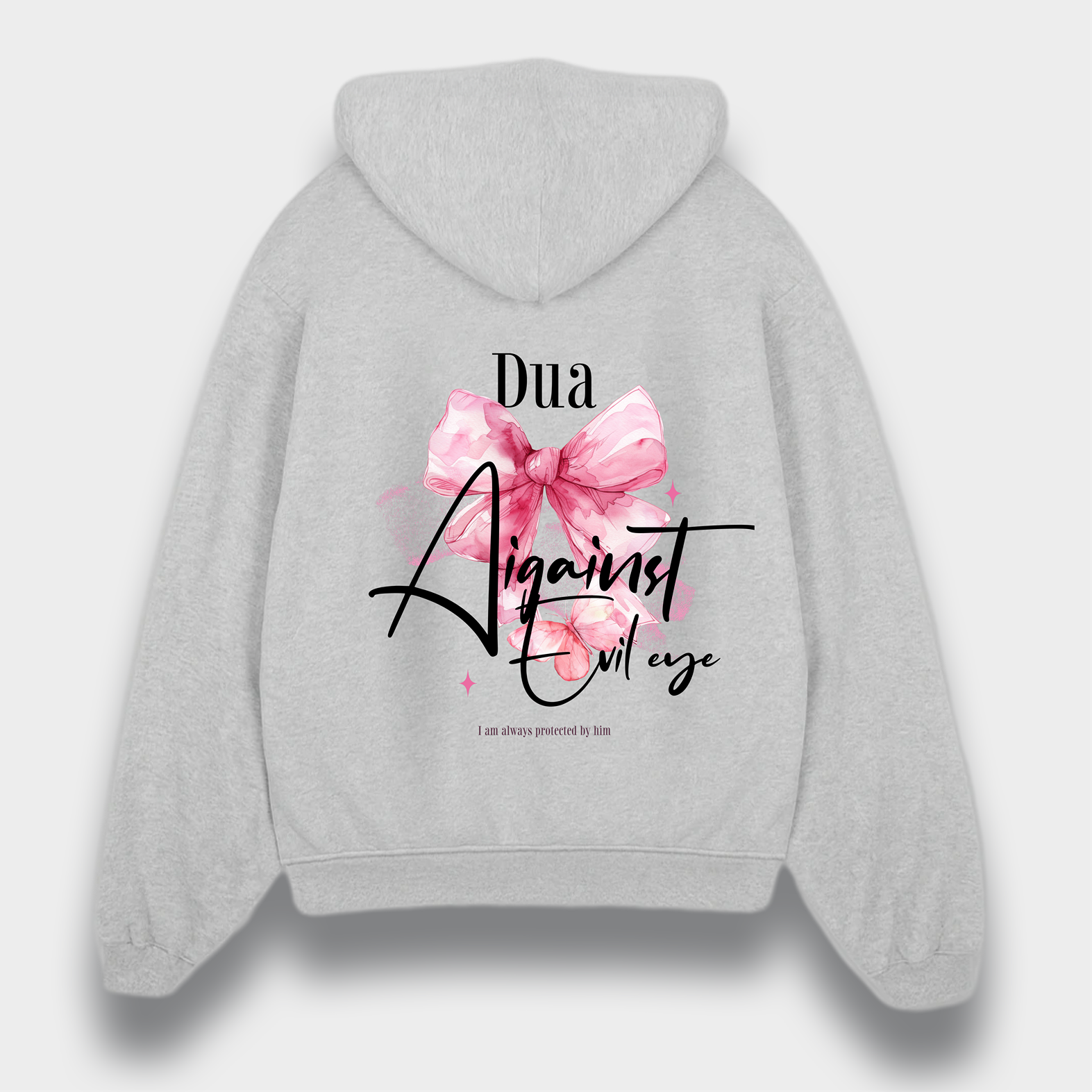 DUA AIGAINST EVIL EYE HEAVY ZIPPER