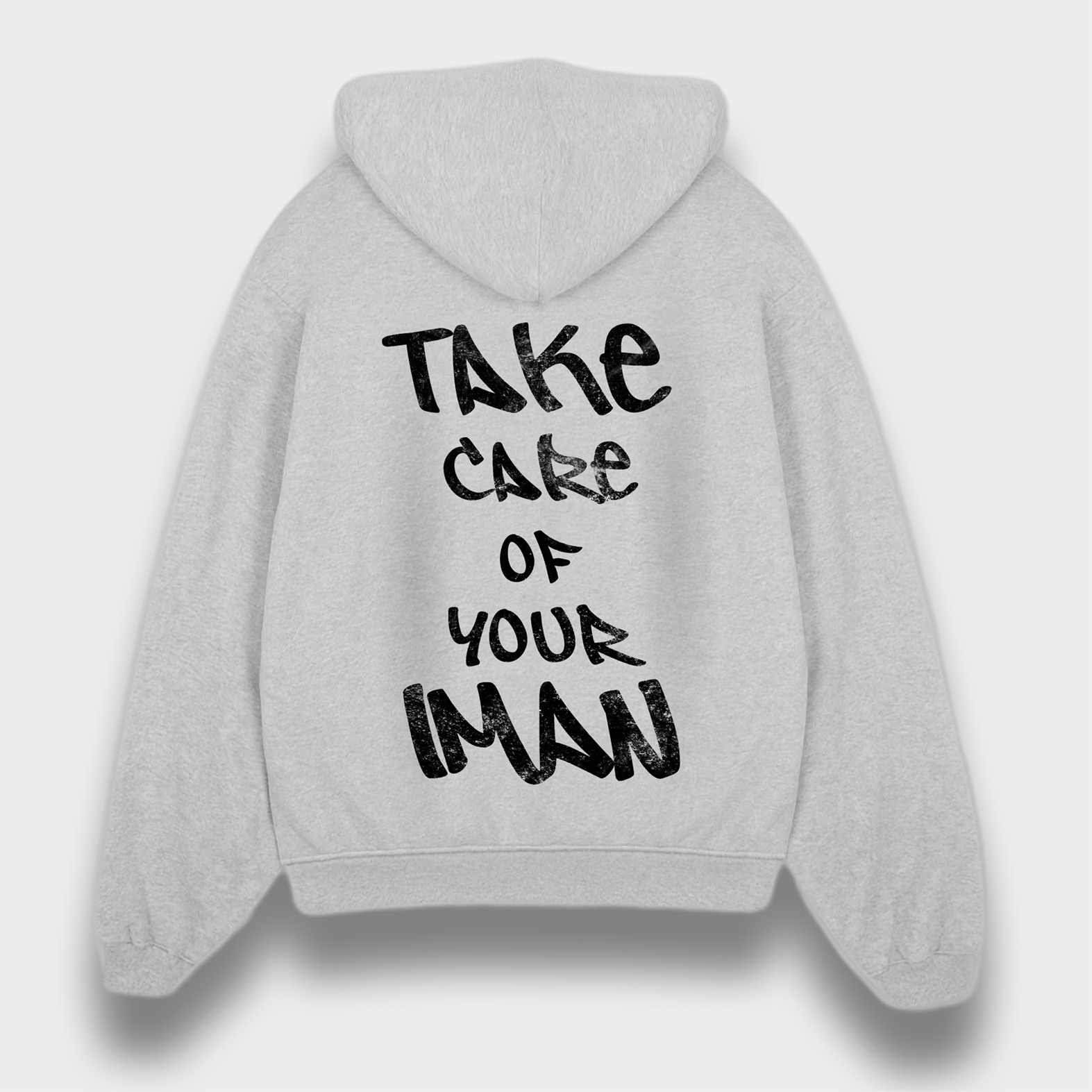 TAKE CARE OF YOUR IMAN HEAVY ZIPPER