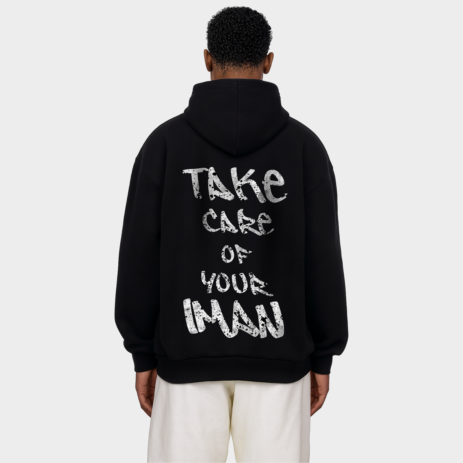 TAKE CARE OF YOUR IMAN HEAVY ZIPPER