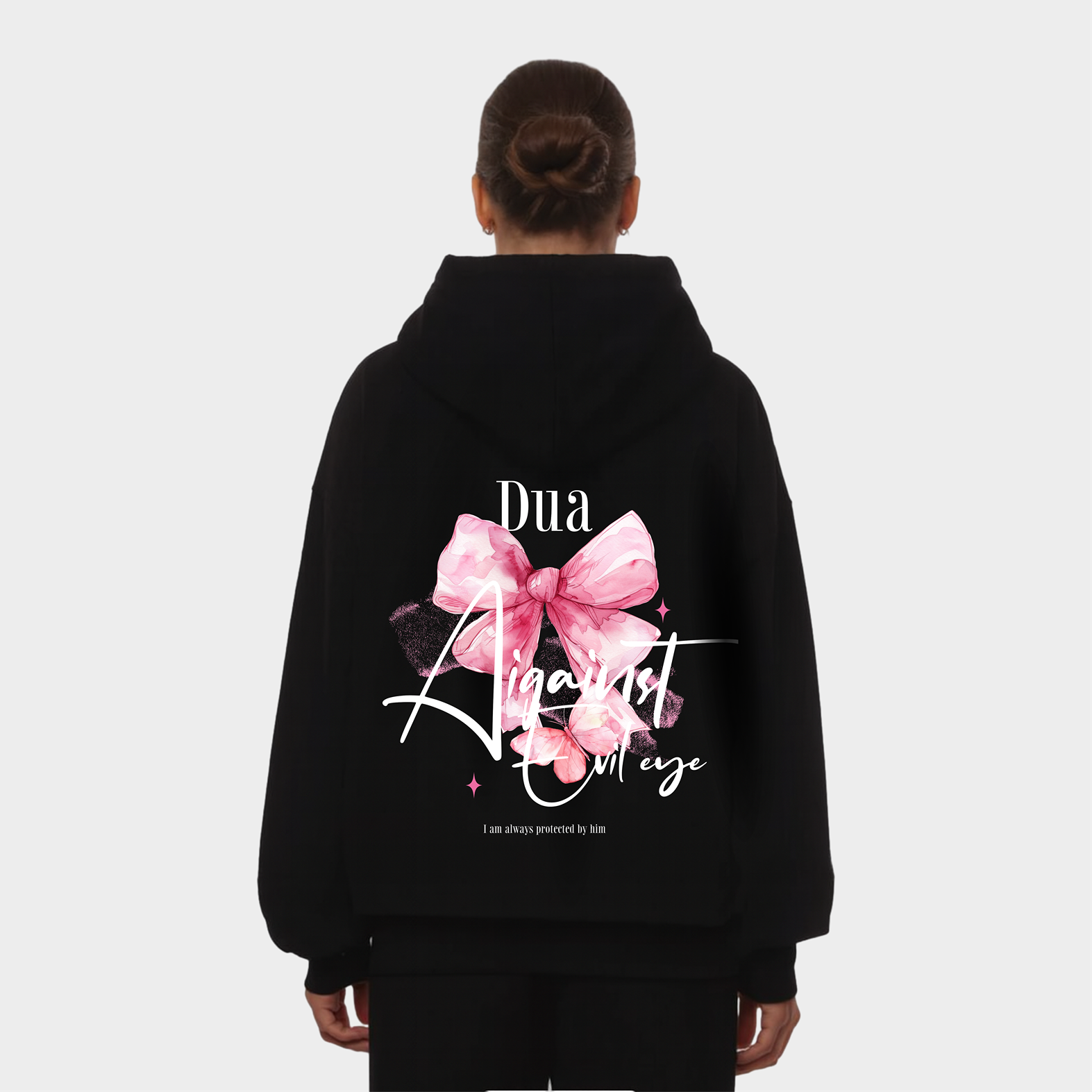 DUA AIGAINST EVIL EYE HEAVY ZIPPER