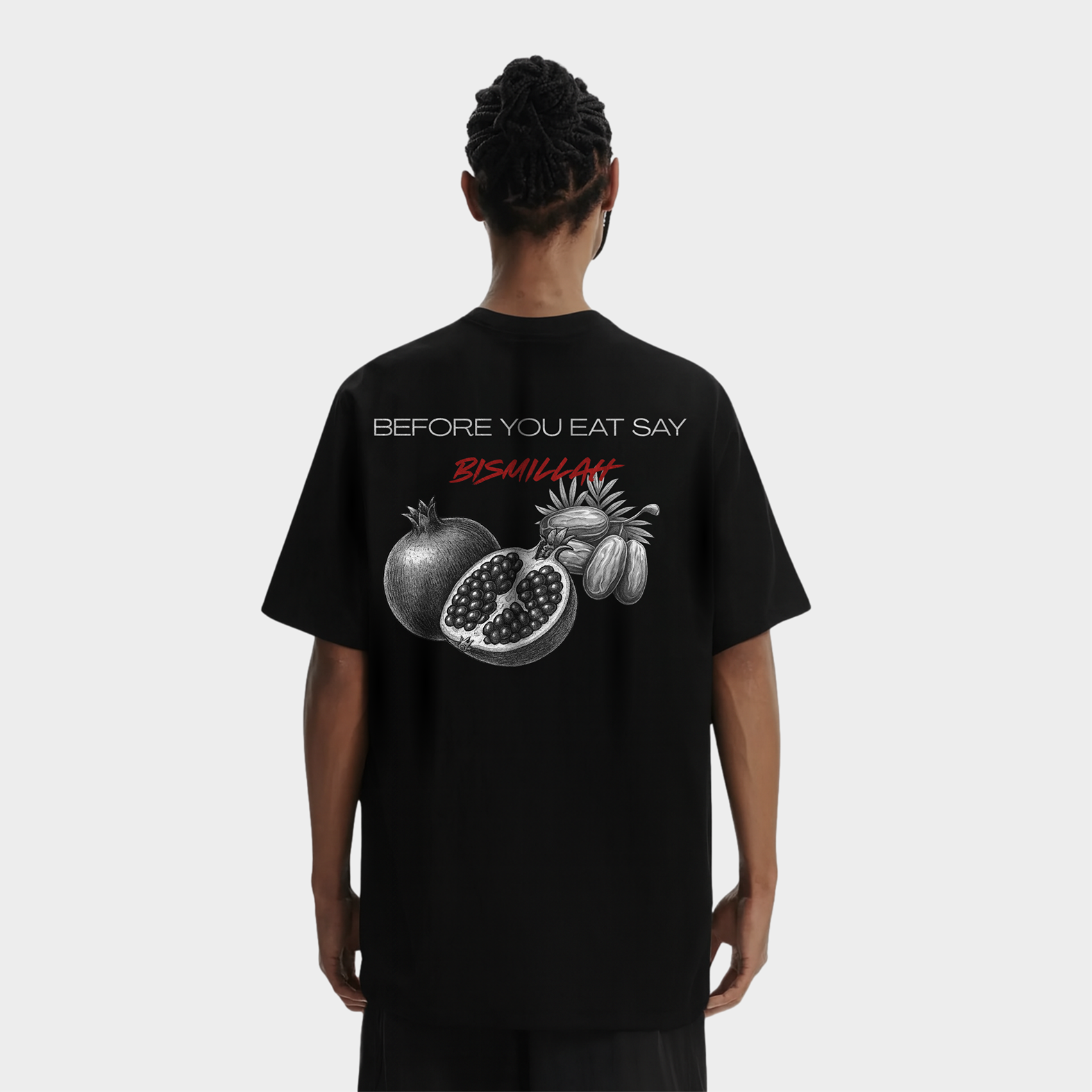 BEFORE YOU EAT OVERSIZED T-SHIRT