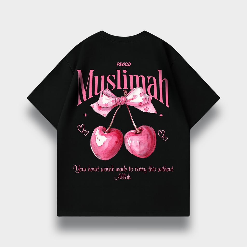 PROUD MUSLIMAH OVERSIZED T-SHIRT