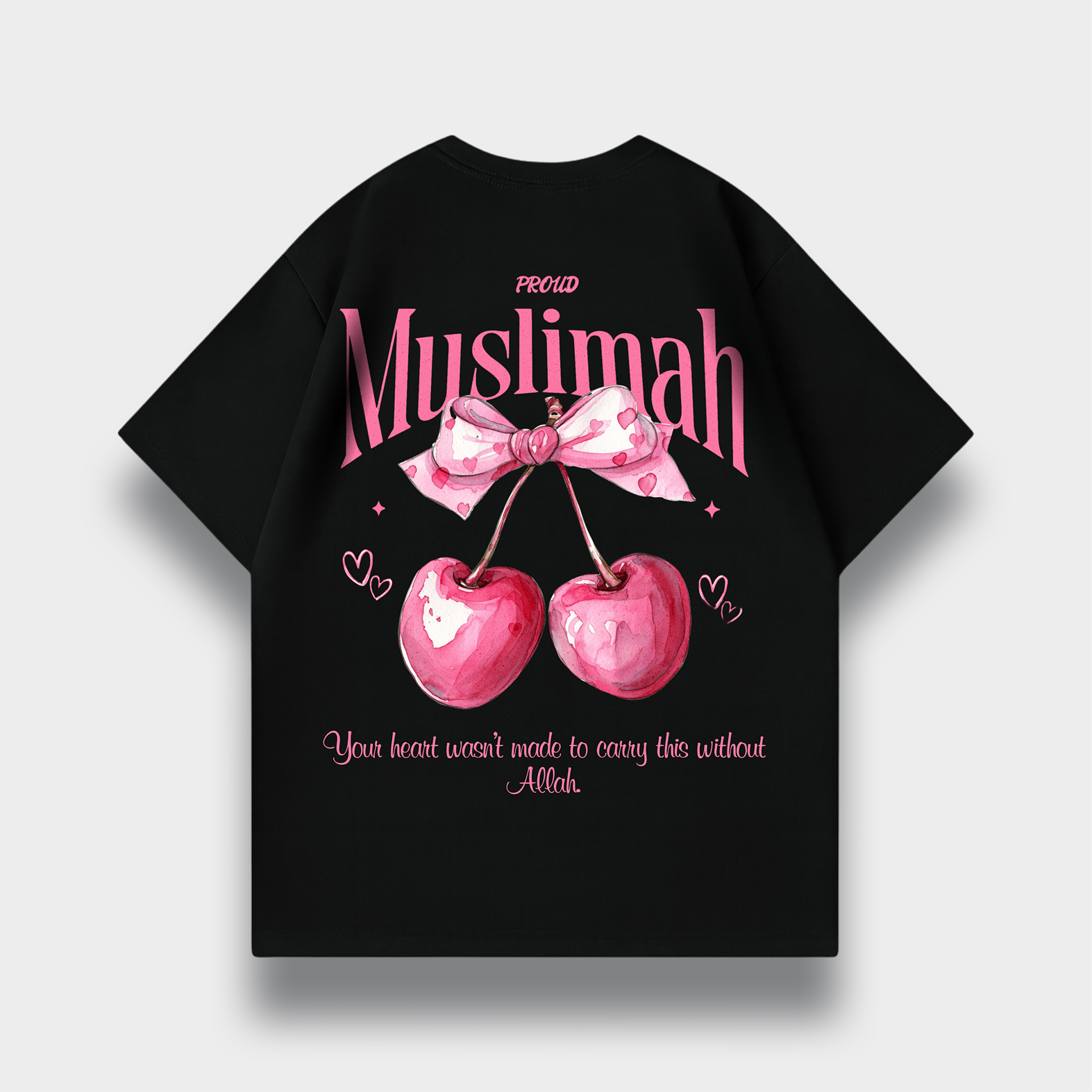 PROUD MUSLIMAH OVERSIZED T-SHIRT